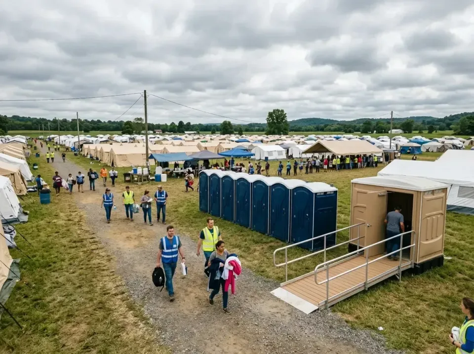 disaster-relief-camp-restrooms-010 — frequently asked questions, Dumpster & Portable Bathrooms Rental in Liberty Lake, WA